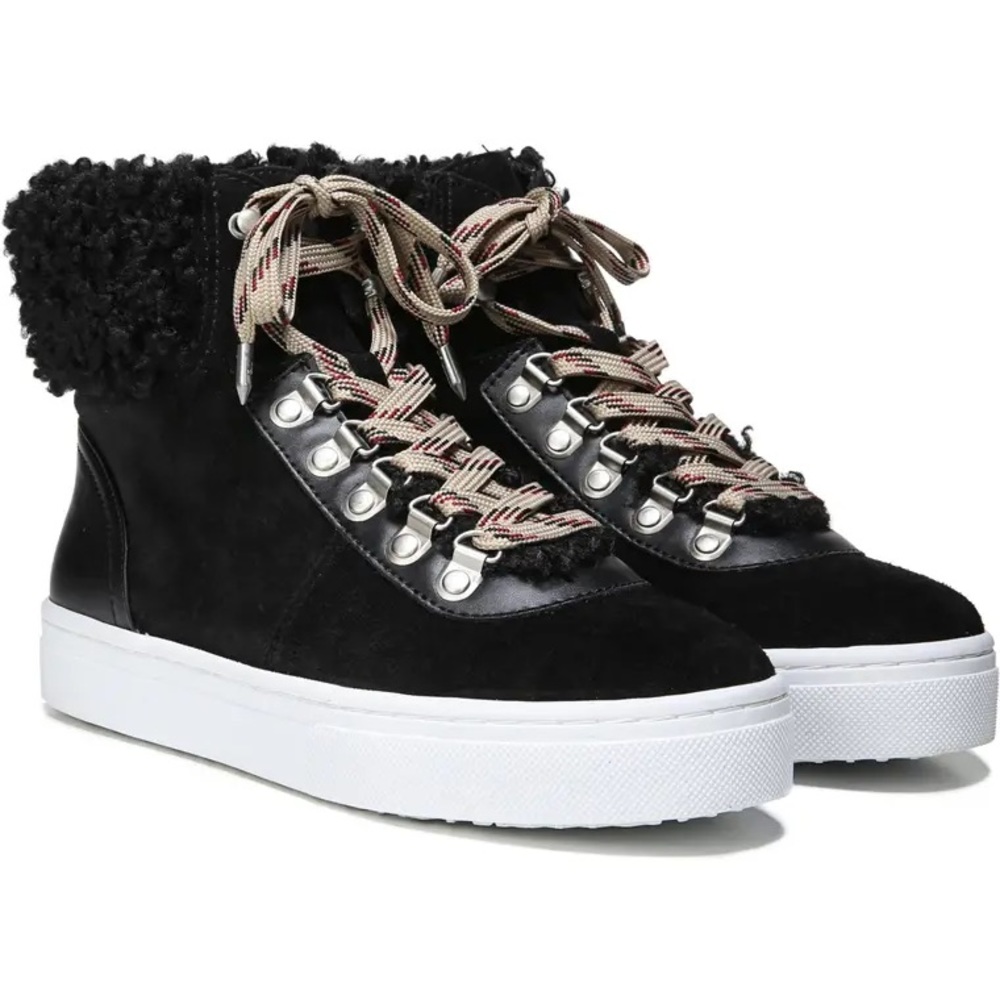 Sam Edelman Luther Faux Shearling High Top Sneaker